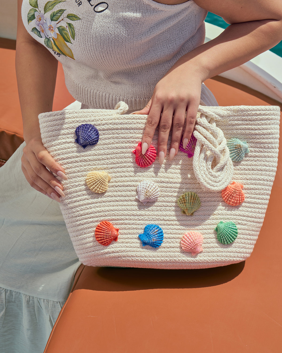 Seashell Beach Bag