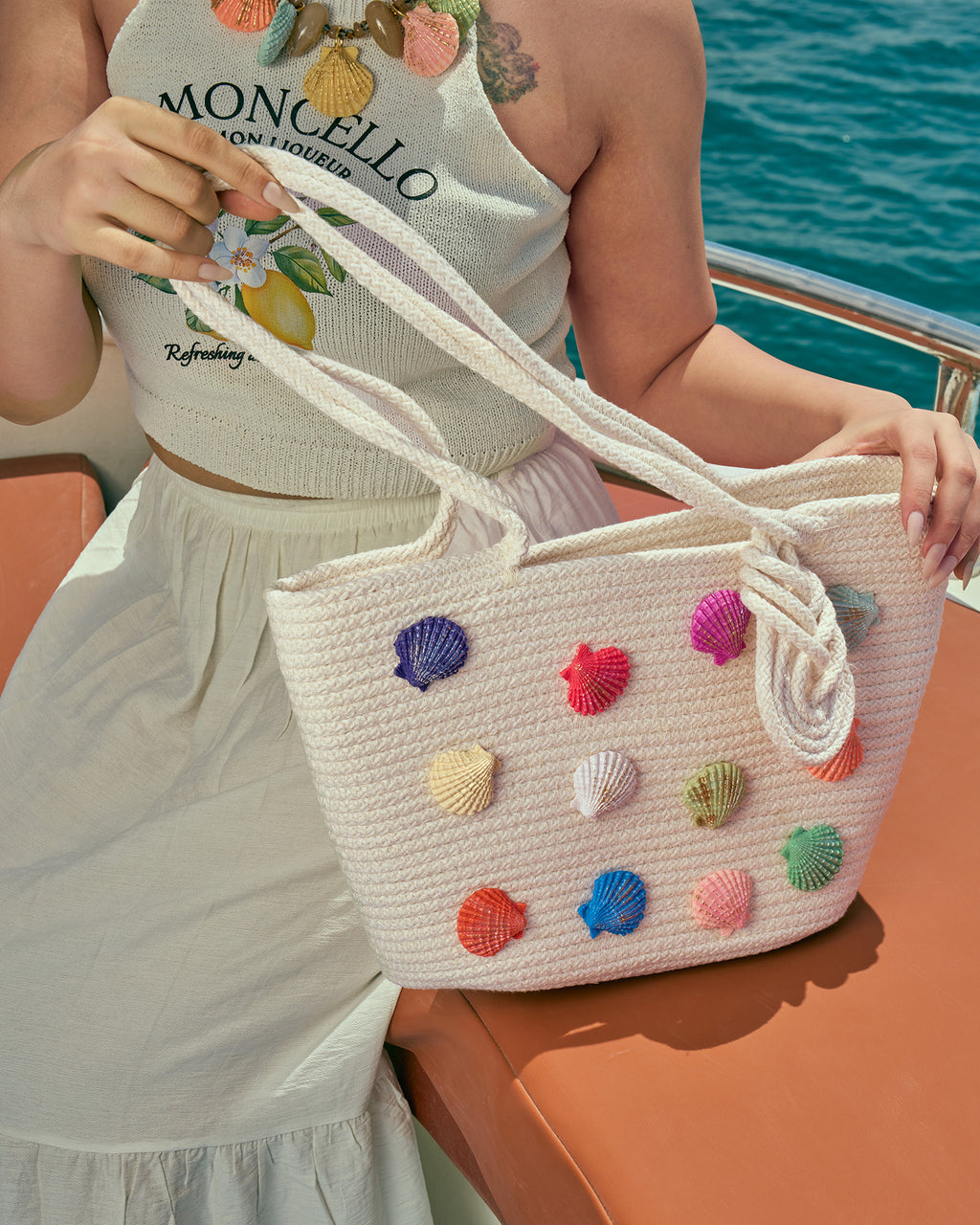 Seashell Beach Bag
