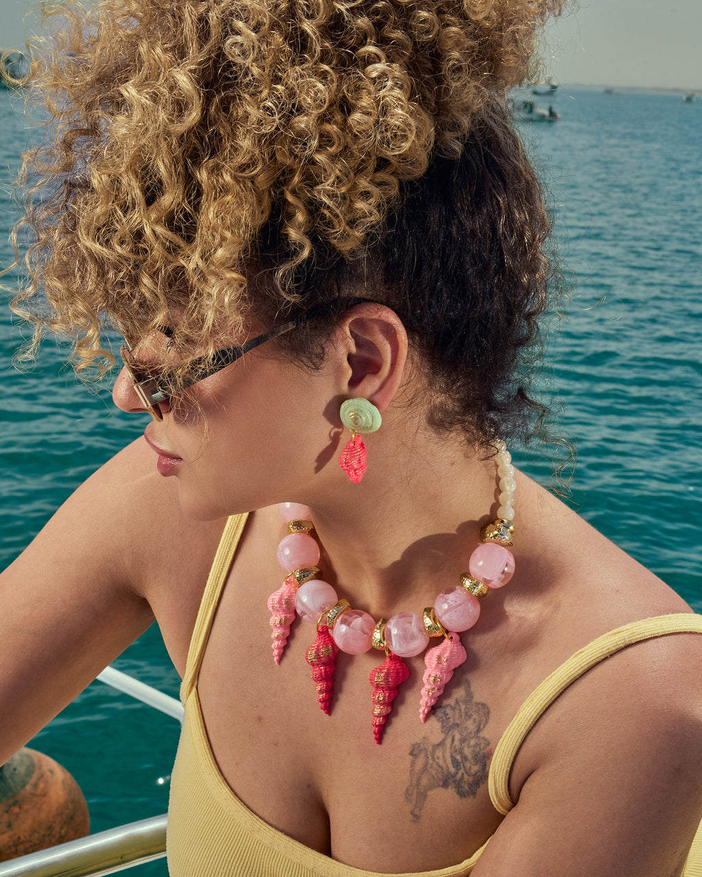 Chunky Snails Earrings