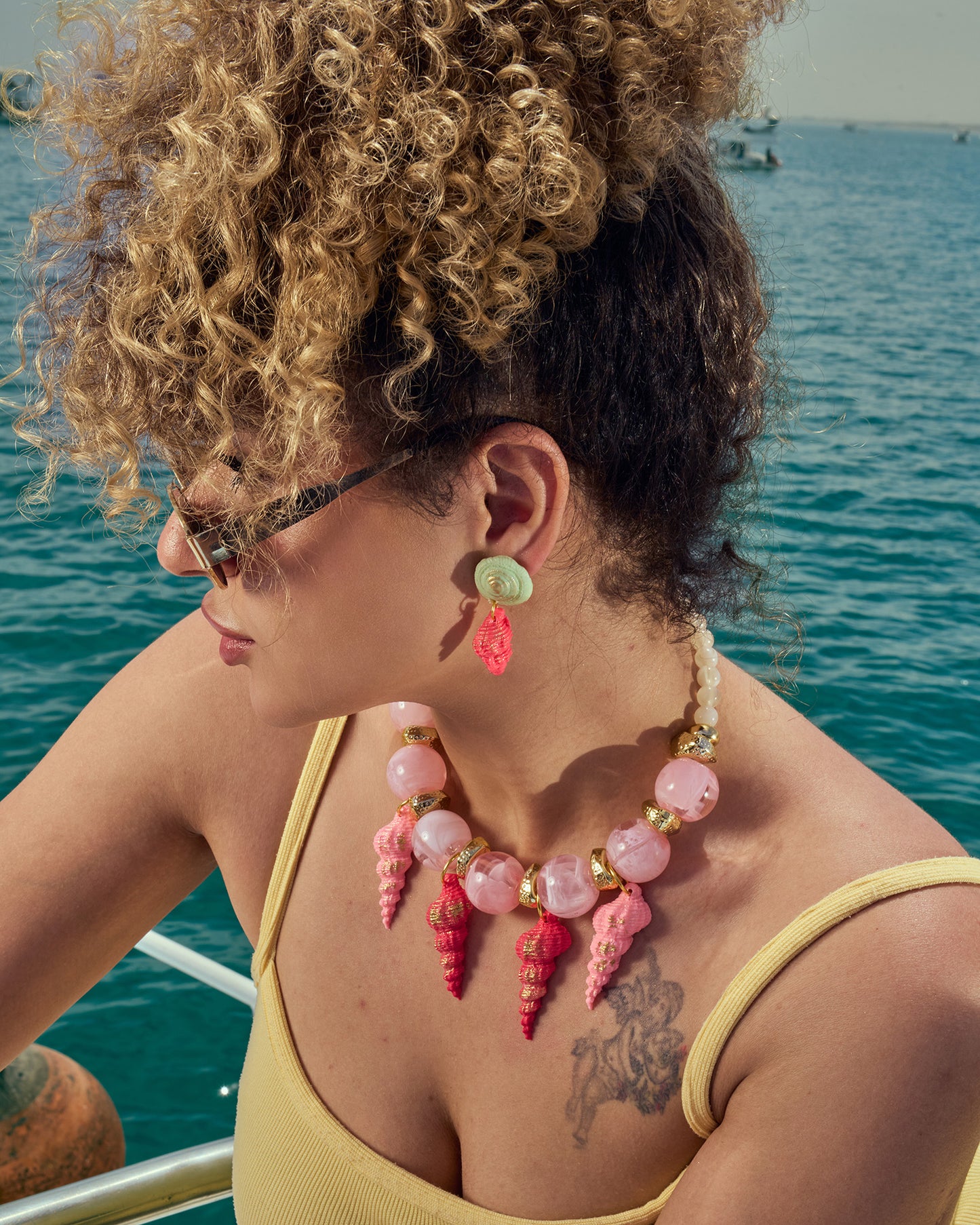 Chunky Snails Earrings