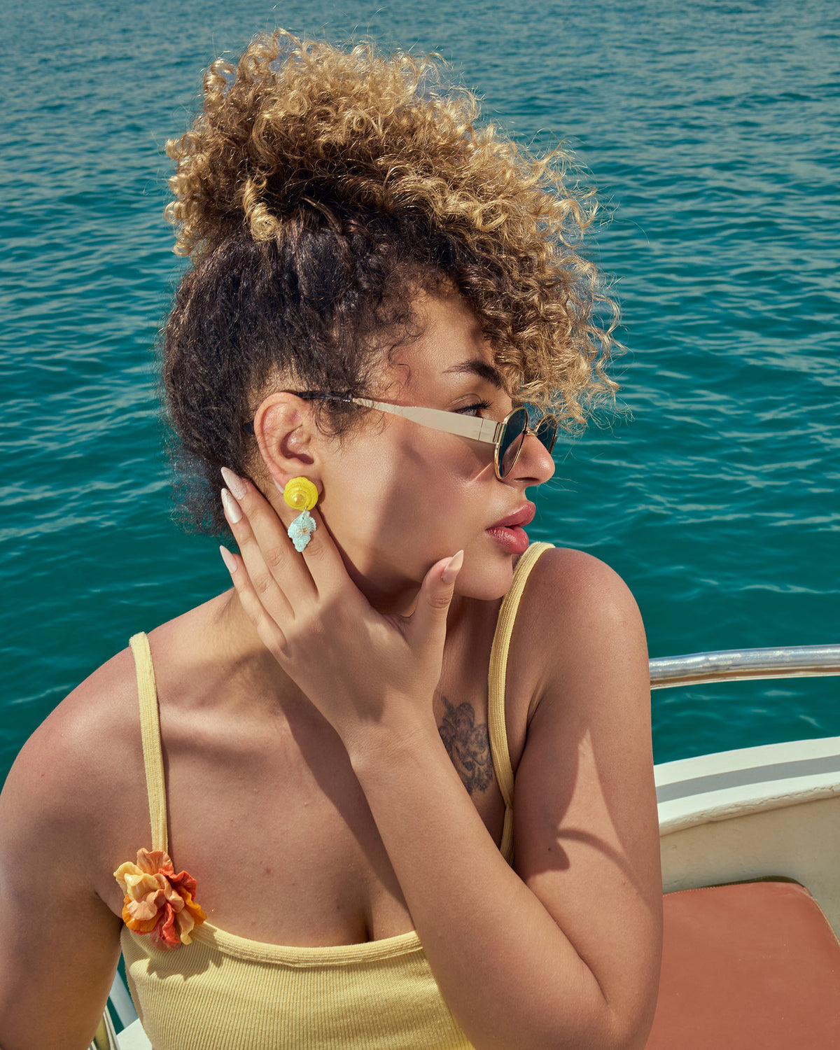 Chunky Snails Earrings