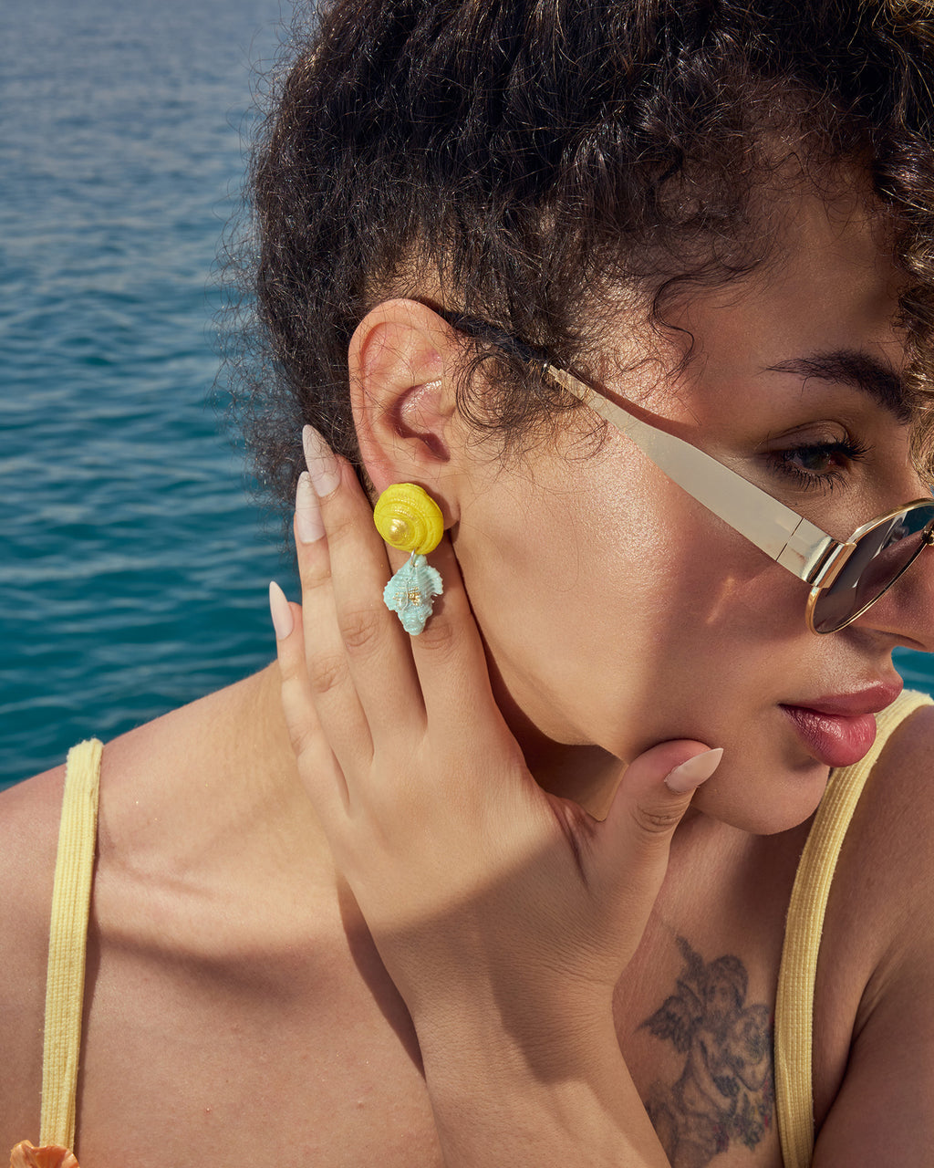 Chunky Snails Earrings